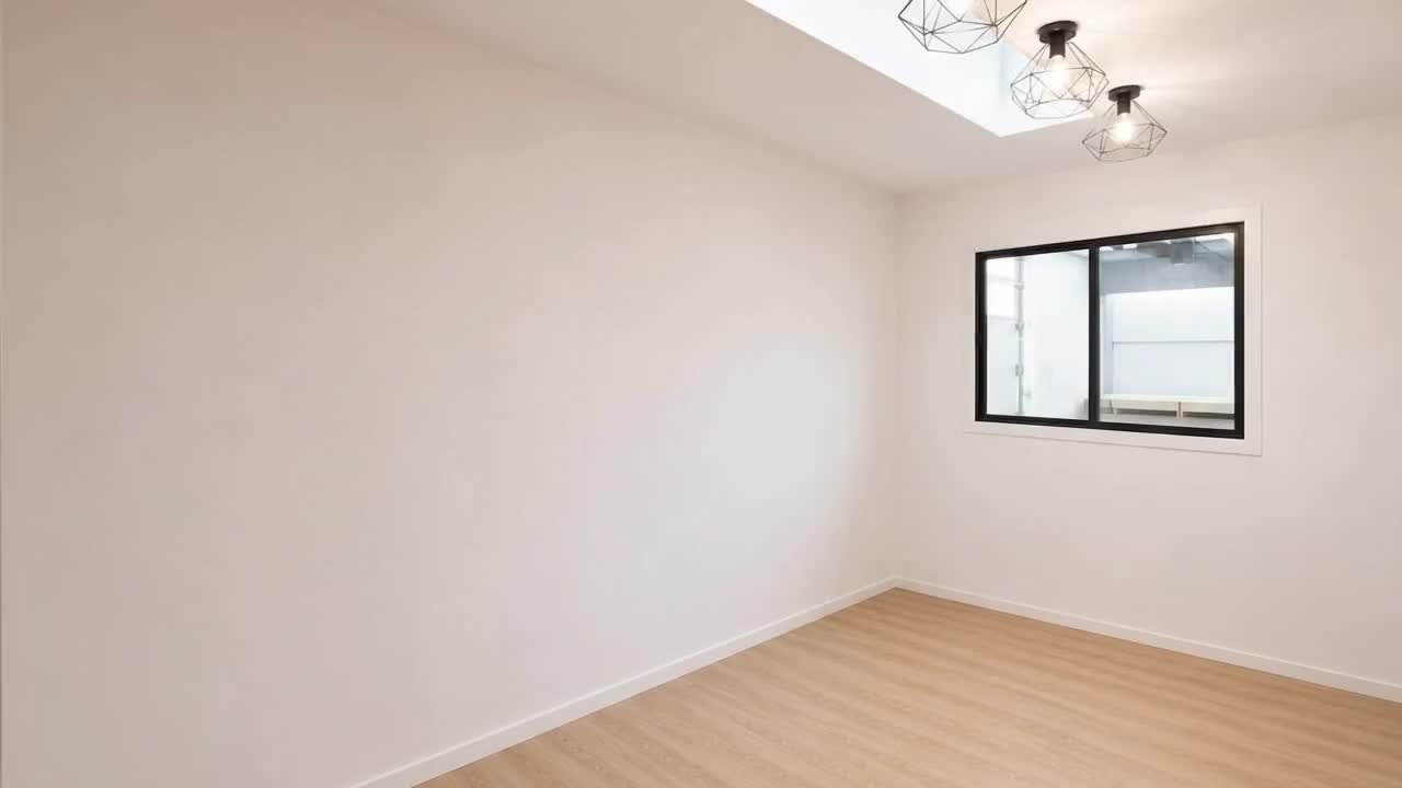 Espaço vazio antes da instalação da cozinha