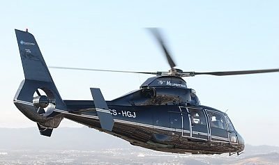 Helicóptero AS365 N da HeliPortugal