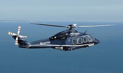 Helicóptero AW139 da HeliPortugal