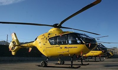 Helicóptero EC135 da HeliPortugal